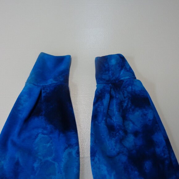 Colleen Lopez Size Medium Blue Tie-Dyed Knotted Cardigan - Picture 11 of 11